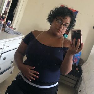 Off The Shoulder Crop Top